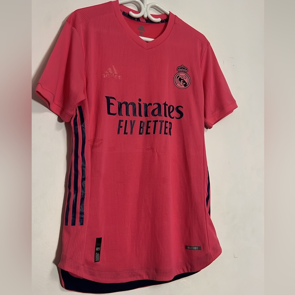 Real Madrid 2020/2021 Adidas Away Jersey Authentic Player Version Mens Medium